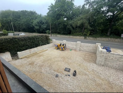 Full exterior transformation, cedar and K-Rend