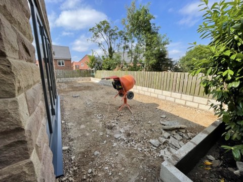 Garden transformation